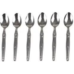 JEAN DUBOST Set mit 6 Laguiole-Kaffeelöffeln -