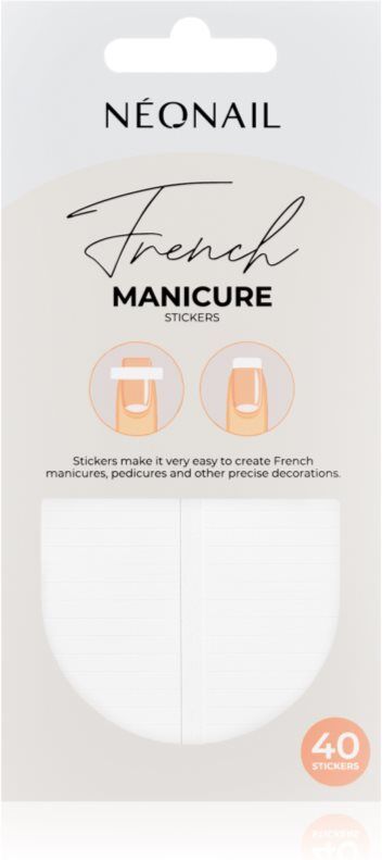 NEONAIL French Manicure Stickers Nail Stickers type 02 40 pc