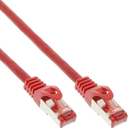 InLine 76402R Cat6 Ethernet/LAN patchkabel, rood, 2,0 m