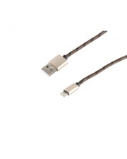 ShiverPeaks S-Conn 0.9m USB A Lightning Braun Handykabel Digital/Daten 0,9 m (14-50078)