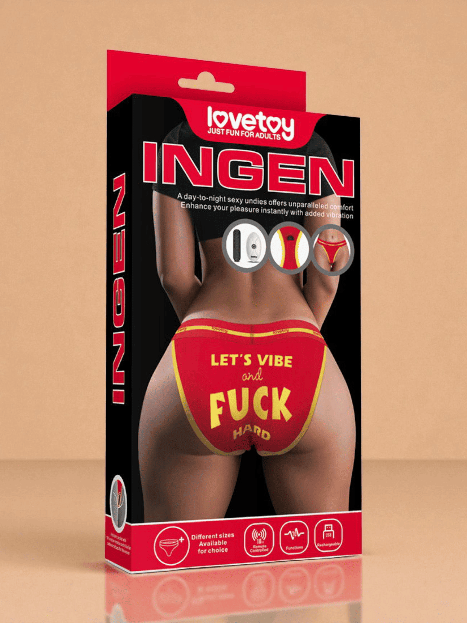 Lovetoy Culotte Sexy Vibrante - Fuck