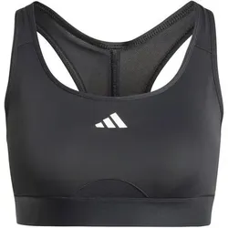 ADIDAS Damen Top Powerreact Training, Größe XS in Grau Grau