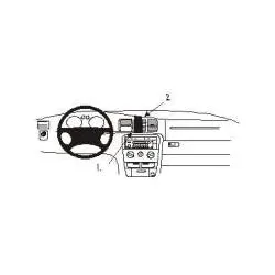 BRODIT 852226 ProClip Halterung - Opel Vectra B 1996 - 2001 Halter