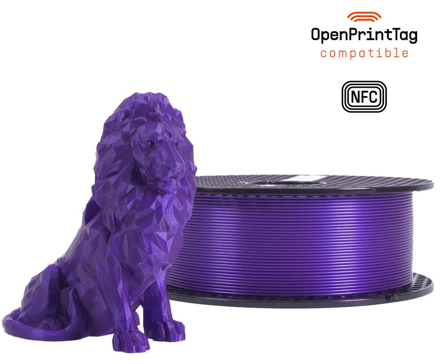 Prusament PLA Galaxy Purple 1 kg 1,75 mm met NFC-chip van Prusa Research