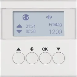 Berker 85745189 KNX-Funk Jalou-Uhr quickl S.1/B.3/B.7 pw