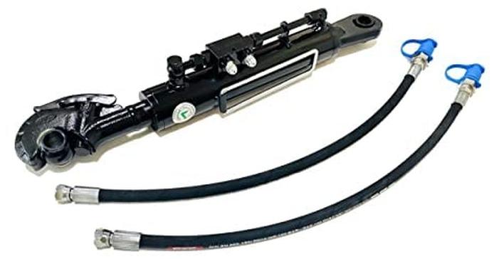 Hydraulische Oberlenker mit Schläuchen und Verriegelungsblock