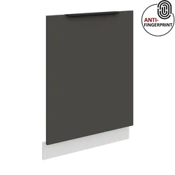 Frontblende für vollintegrierten Geschirrspüler 60 cm ARIA Graphite + Weiss matt