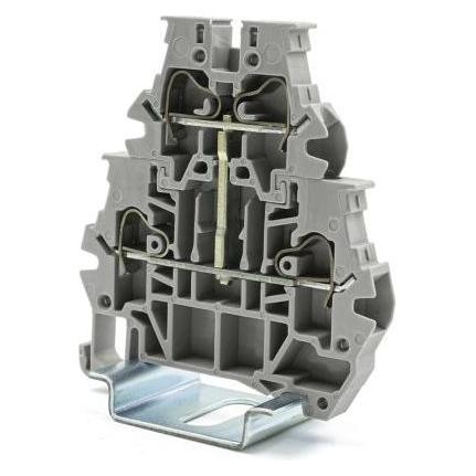 RS PRO Reihenklemme Blau, 4mm², 1 kV / 32A, Feder (2624343)