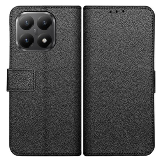 Just in Case PU-Leder Book Hülle Schwarz Xiaomi 15T/15T Pro (Xiaomi 15T, Xiaomi 15T Pro) (MXM2826CW1)