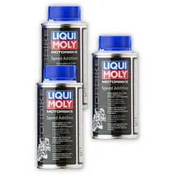 3x Additiv LIQUI MOLY 3040 Motorbike Speed Additive Motorrad Speed 150 ml