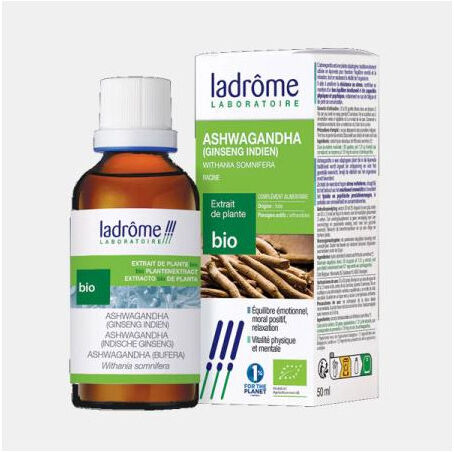 LADROME EXTRATO HIDROALCOOLICO ASHWAGANDHA BIO 50ml