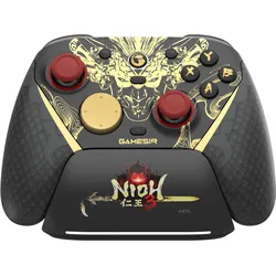 Gamesir G7 Pro 8K - Nioh 3 Edition (PC), Gaming Controller, Gold, Schwarz, Rot