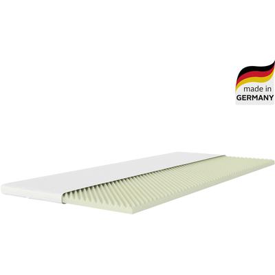 Topper OTTO HOME "Polly Plus Komfort ECO, ideal für Boxspringmatratzen", weiß, B:180cm H:6cm L:200cm, Komfortschaum, Topper, Topper für Matratze 90x200 cm, 140x200 cm und weitere Größe geeignet