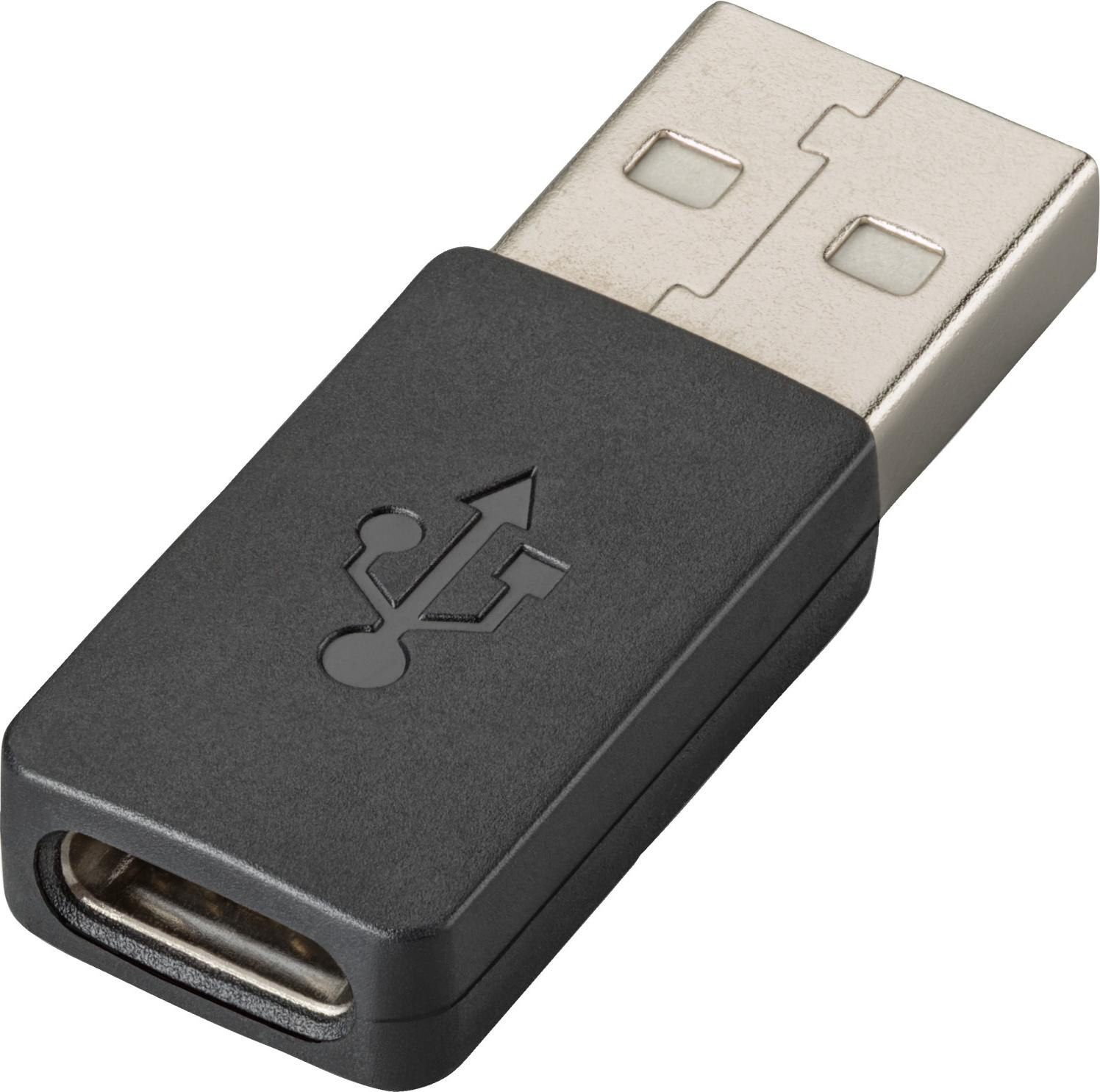 HP Poly Adapter van USB-A (vrouwelijk) naar USB-C (mannelijk), 6UTP-15W, 209505-01