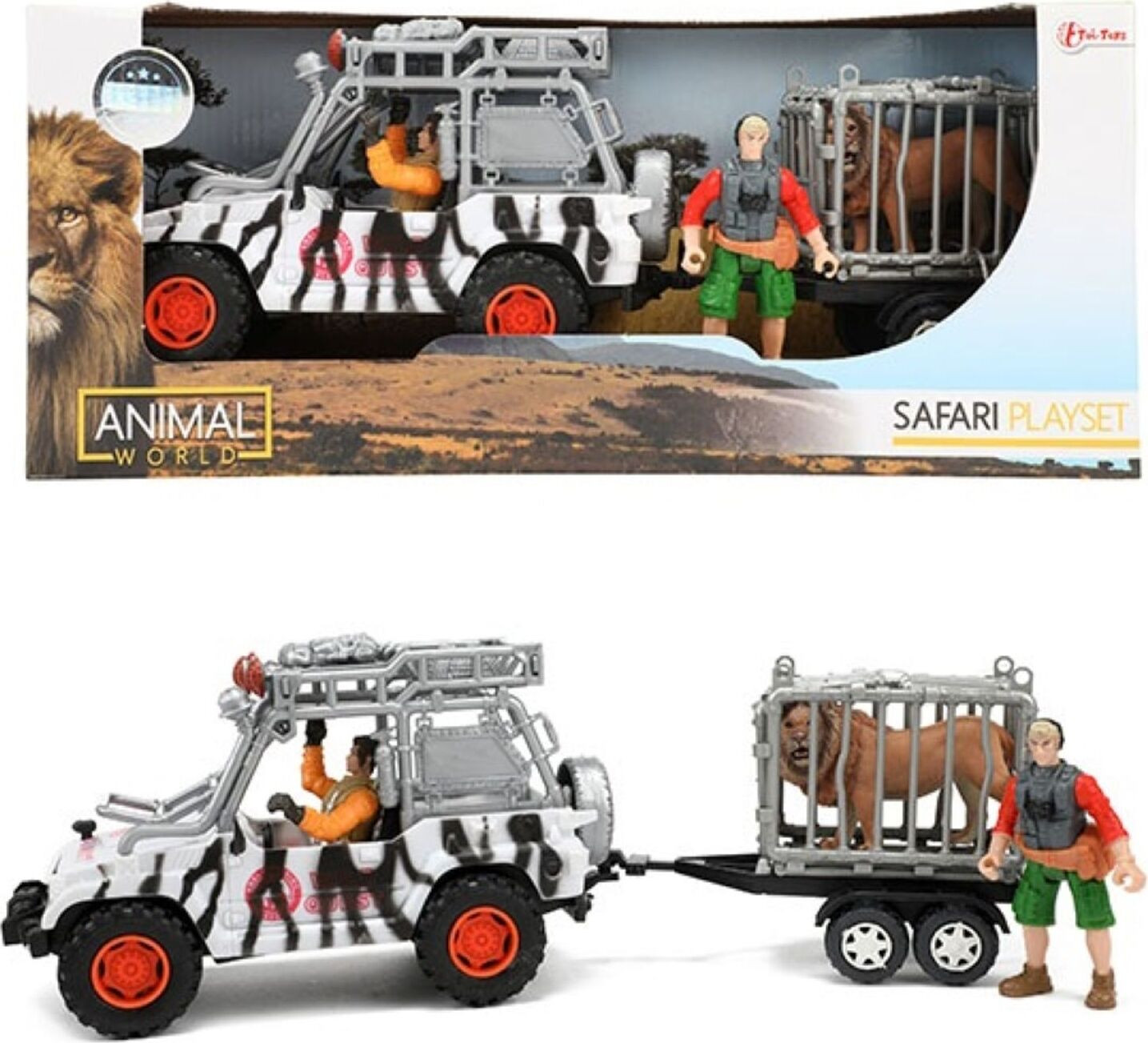 Toi-Toys Safari Speelset van Dierenwereld