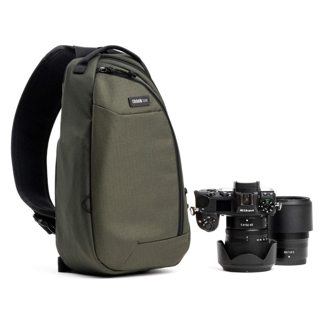 Think Tank TurnStyle Kamera-Umhängetasche - 8 l - Greenway - Nylon (Kamera Schultertasche, 8 l) (72797323)