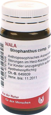 WALA Heilmittel GmbH STROPHANTHUS COMP.Globuli 20 g 08787838