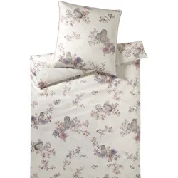 Elegante Satin Bettwäsche »Woodnight« 2195-7 Bettwäsche 200x200 cm / 80x80 cm