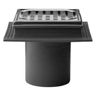 Purus Jo-Flex Ablaufbecken 110 mm - mit Kanal, mit Beton (153447-956)