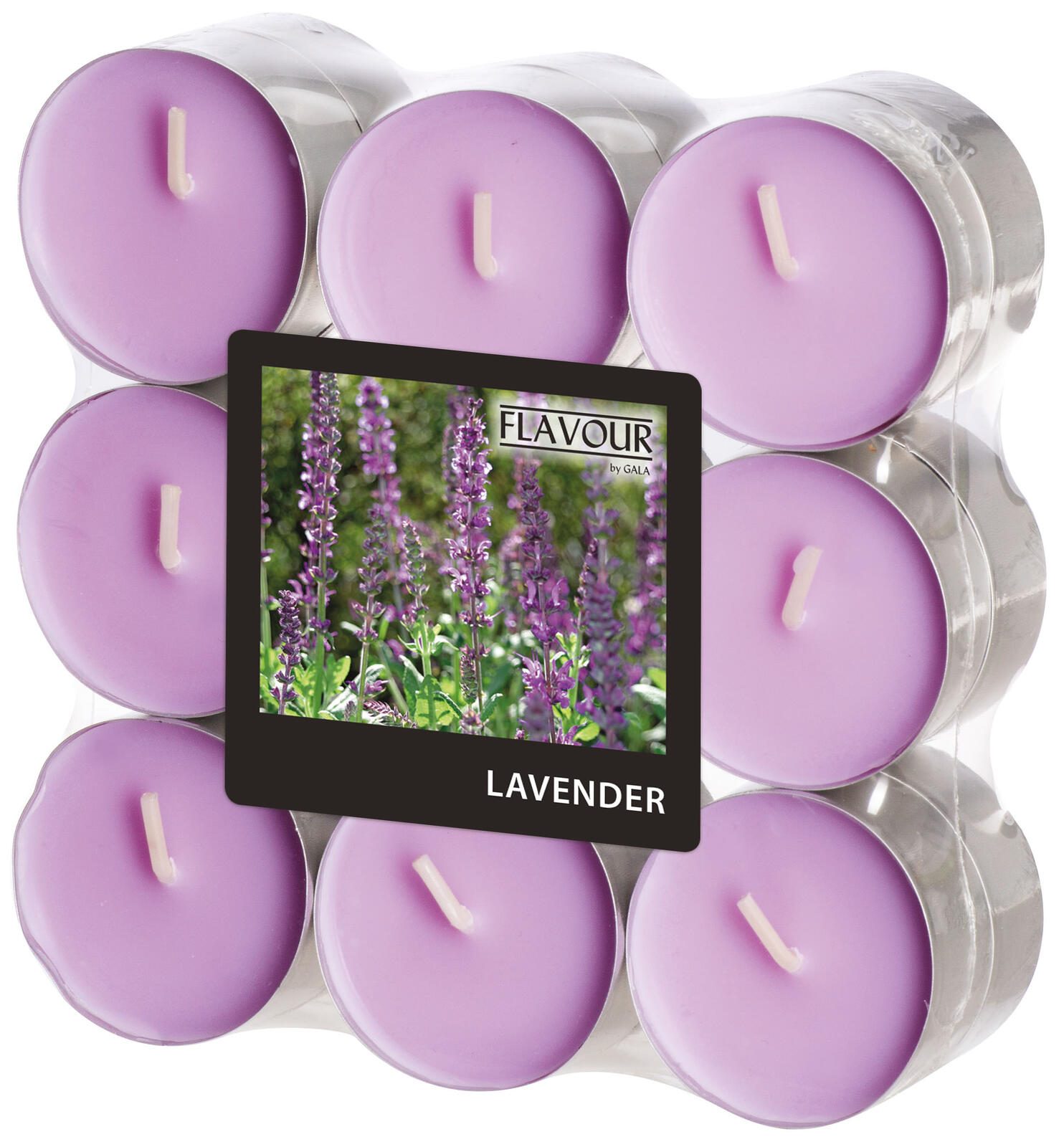 FLAVOUR by GALA Teelichter 1.7 cm violett 96911