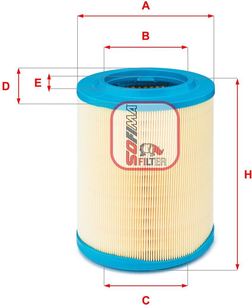Sofima Filtro aria S 7606 A