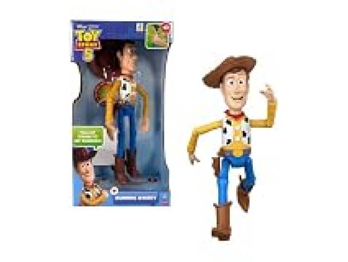 Mattel Disney et Pixar Toy Story 5 Woody en Train de Courir Figurine articulée de 30 cm avecplus de 50 phrases et sons du film, fidèle au film, JMW23