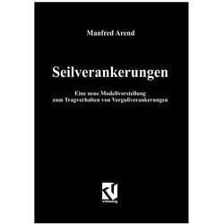 Seilverankerungen, Fachbücher von Manfred Arend