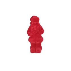 Deko Figur Weihnachtsmann   , rot , Kunststoff,Polyester , Maße (cm): H: 30