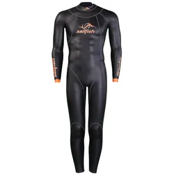sailfish Atlantic 2 Herren Neoprenanzug - Der Neo-Hybrid für jeden Schwimmer, Größe M