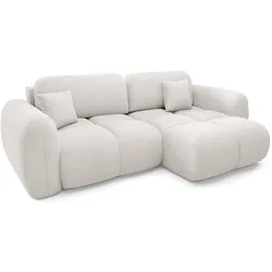 ECKSOFA Livio 3 Sitzplätze Gebrochenes Weiß