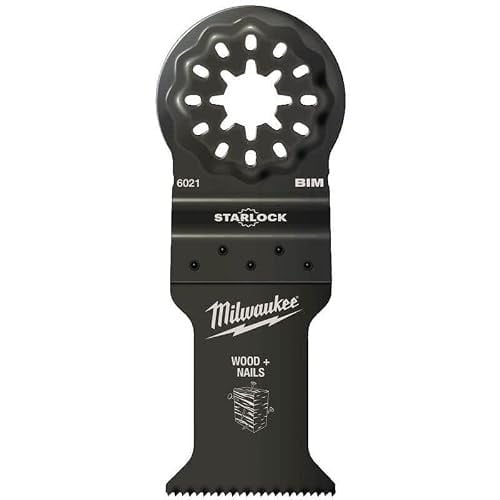 Milwaukee Starlock BiM Invalzaagblad 35mm MT voor hout met spijkers, 10 stuks