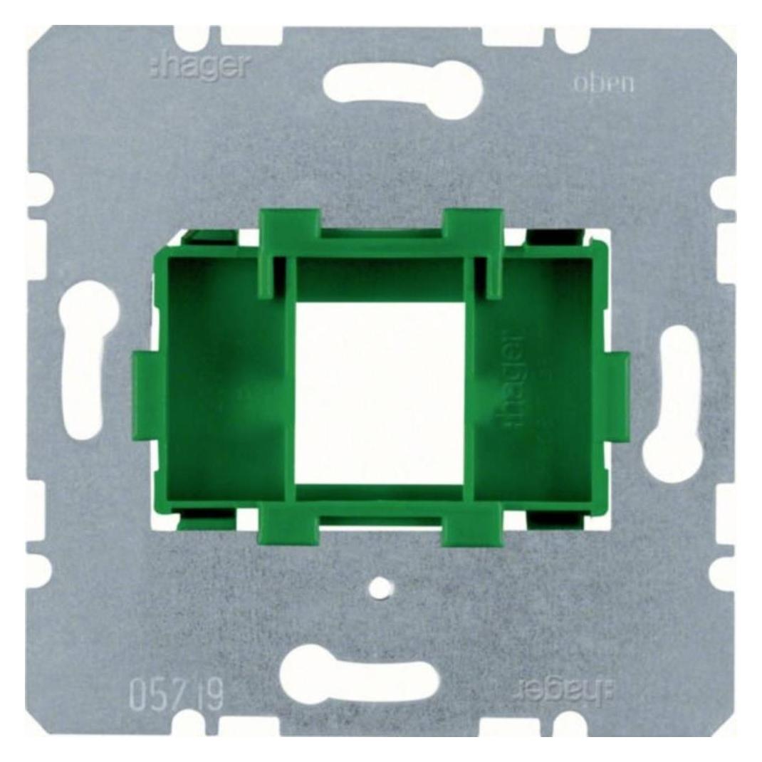 Hager TRAGPLATTE GRÜNER AUFNAHME 1-F (WDF4614G) (WDF4614G)