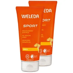 2er-Pack Weleda Frische-Boost Duschgel Sport
