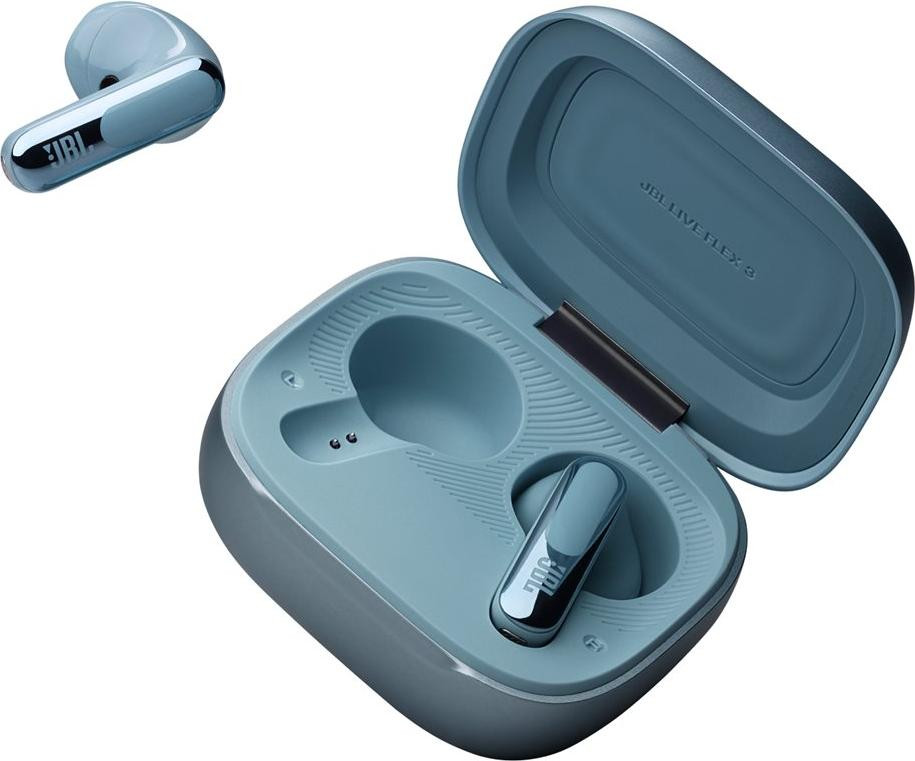 JBL Live Flex 3 draadloze oordopjes, blauw