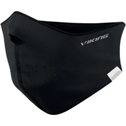 Vikingsports, Unisex, Sturmhaube + Halsschlauch, VIKING Kälteschutz für Mund und Nase mit Gore Windstopper 2008, 09 schwarz, Schwarz