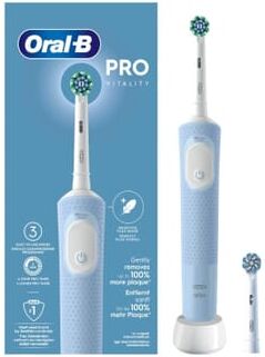 Oral-B Vitality Pro Protect X Clean Escova Elétrica Azul