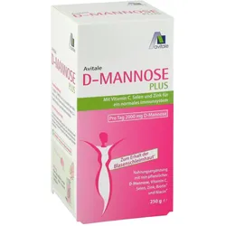 D-Mannose Plus 2000mg + Vitamine und Mineralstoffe 250 G