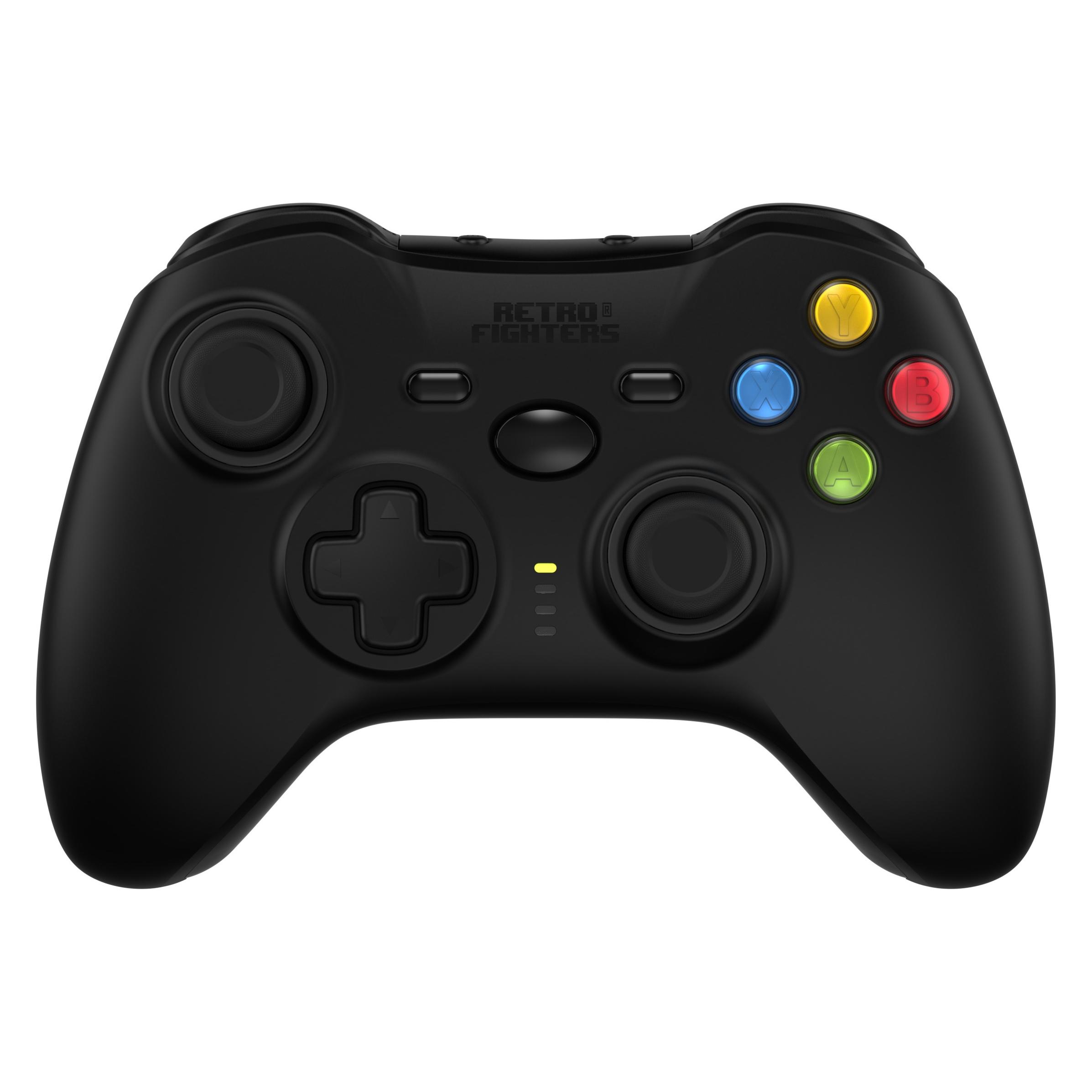 Retro Fighters Hunter 360 - Black - Wireless Controller - Microsoft Xbox 360 (PC, Switch) (RET00903)