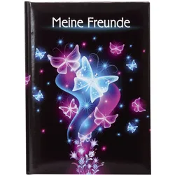 goldbuch Freundebuch ca. DIN A5 liniert, 88 Seiten