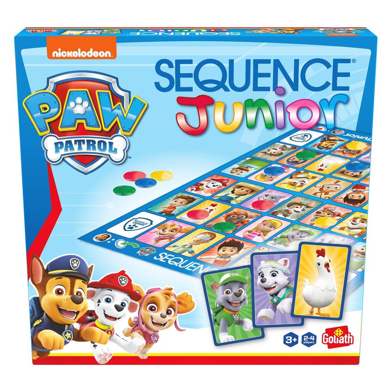 Goliath Toys Sequence Junior Paw Patrol (Deutsch, 2 - 4 Spieler) (932.016.006)