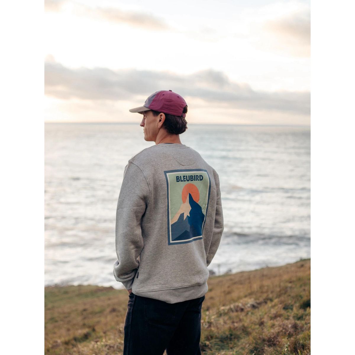 Bleubird Massif Crew grey XS CREW-MASS-GREY-XS