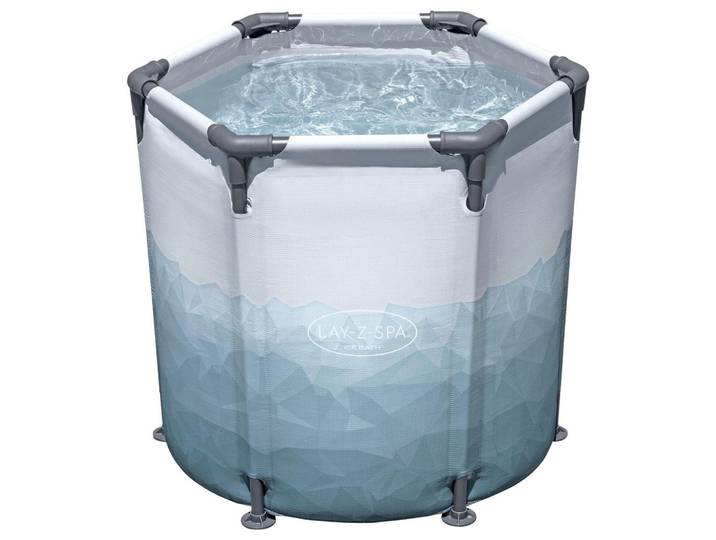P & B Badefass 6002K Eisfass, Hellblau, Metall, Kunststoff, 80 cm, RoHS, Freizeit & Co, Wellness & Gesundheit, Whirlpools