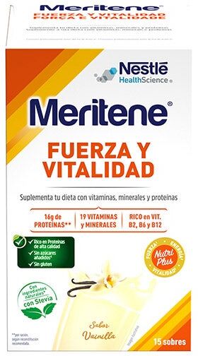 MERITENE Fuerza Y Vitalidad Sobres