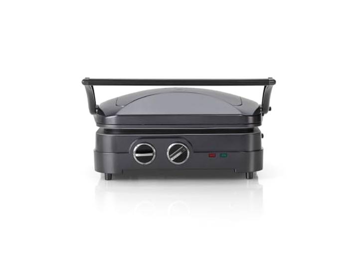 Cuisinart Griddle & Grill Sandwichtoaster, Paninipresse, Kontaktgrill, elektrische Grillplatte Abnehmbare Antihaftplatten Spülmaschinenfest Gesundes Grillen, weniger Öl Blau