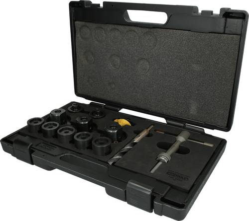 KS Tools 140.2560 Lochstanzen-Satz für Ford Abstandssensoren (PDC), 30-tlg