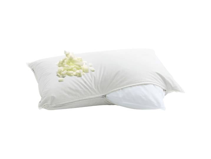 Billerbeck Kissen Casa Visco weiss Baumwolle/Daunen Gänsedaunen 65 x 100 cm - Material: Fassung: 100% Baumwolle, Füllung: Aussen: 90% Gänsedaunen, 10%