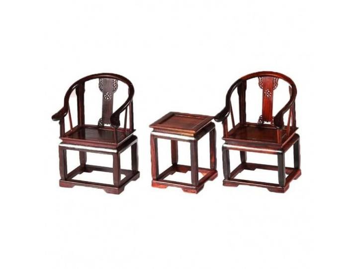 MINIATURES de MEUBLES CHINOIS Véritable Artisanat Asiatique