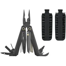 Leatherman Wave Alpha + Bit Kit Bundle - STK - obsidian