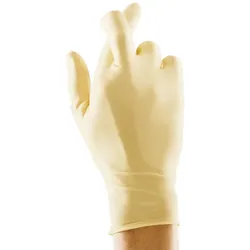 Glovex ultra tex U.-Handschuhe, PF, Latex, mittel, Gr. 7-8 (100 Stck.)