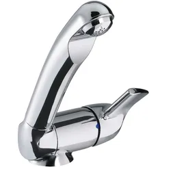 Reich Keramik Style Einhebelmischer Wasserhahn mit Schalter chrom